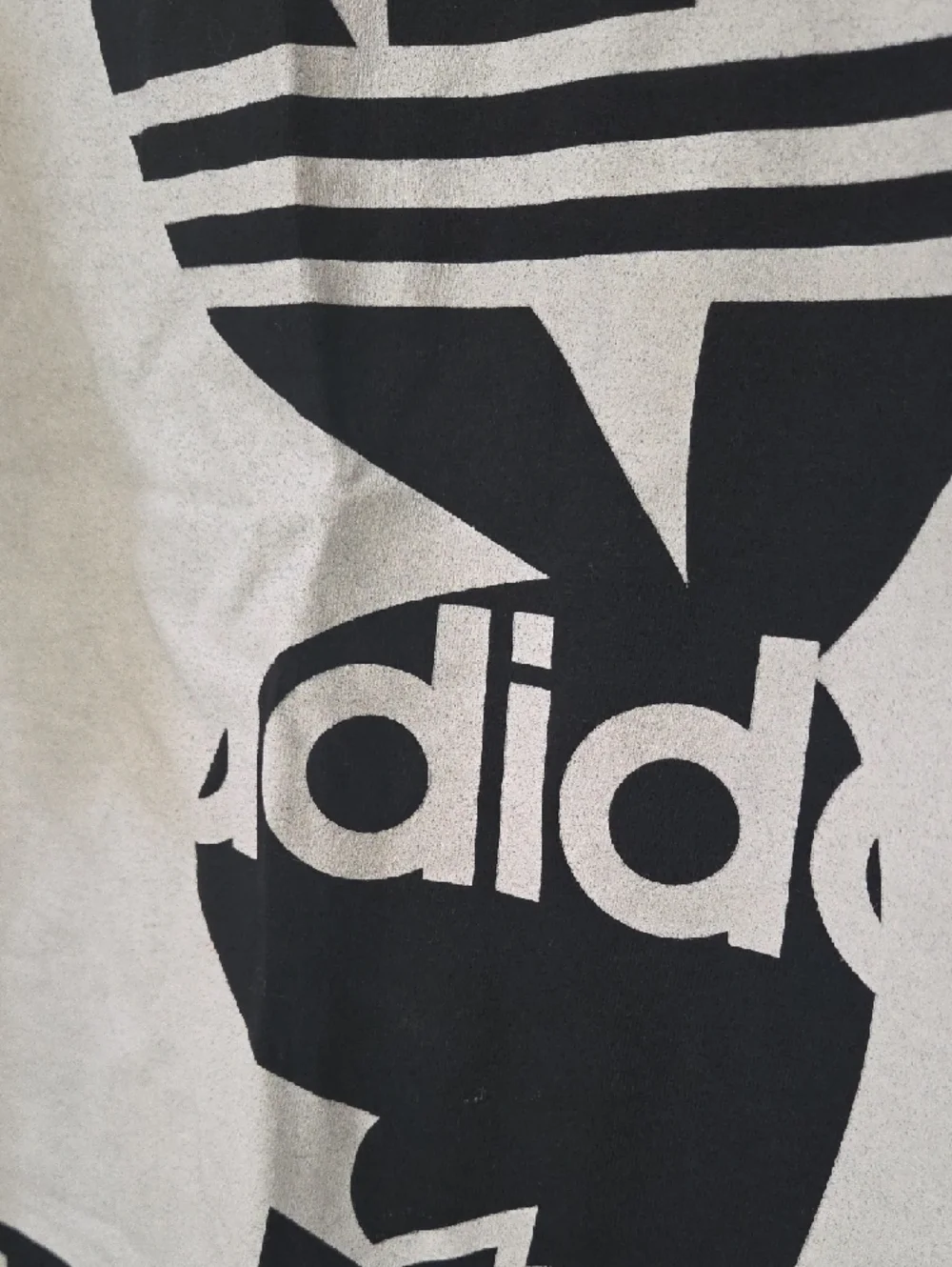 Aintnobodycool Adidas x Playboy - Black & White Graphic Long Sleeve Tee - Picture 4 of 6